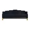 New Classic U2034-30-BLK Empire - Lighted Sofa - Black