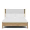 Riverside Furniture 91070-91071-91072 Davie - Queen Upholstered Bed - Light Brown