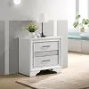 CoasterEveryday 205112 Miranda - 2-Drawer Nightstand - White