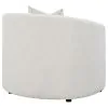 CoasterEssence 509173 Rainn - Boucle Upholstered Sloped Arm Accent Chair - Latte