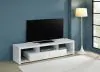 Coaster Fine Furniture 704251 Jude - 2-Drawer Engineered Wood TV Stand - High Gloss White