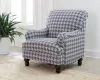 CoasterElevations 903093 Glenn - Upholstered English Arm Accent Chair - Blue