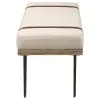 CoasterEssence 910258 Austin - Fabric Upholstered Accent Bench - Beige