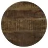CoasterEssence 935990 Aurora - Round Drum Base Accent Side Table - Natural And Black