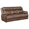 Coaster Fine Furniture 508281-S2 Ellington - 2 Piece Upholstered Padded Arm Sofa Set - Dark Brown