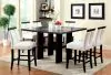 Furniture of America CM3559PT Luminar - Counter Height Table - Black