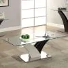 Furniture of America CM4244C-TABLE Sloane - Coffee Table - White / Dark Gray