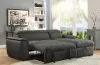 Furniture of America CM6514BK-SECT Patty - Sectional - Graphite