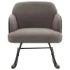 Coaster Fine Furniture 602626 Paige - Boucle Upholstered Mid Back Rocking Chair - Taupe