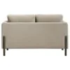 Coaster Fine Furniture 511102 Islington - Fabric Upholstered Panel Arm Loveseat - Taupe