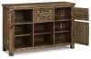 Ashley Furniture D631-60 Moriville - Dining Room Server - Grayish Brown