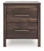 Ashley Furniture EB3660-292 Ashley Furniture EB3660-292 Calverson - Two Drawer Night Stand - Mocha