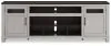 Ashley Furniture W796-68 Darborn - XL TV Stand W/Fireplace Option - Gray / Brown