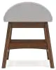 Ashley Furniture H615-01 Lyncott - Home Office Desk Chair - Light Gray / Brown