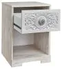 Ashley Furniture EB1811-191 Paxberry - One Drawer Night Stand - Whitewash