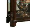 Pulaski Furniture 21429 PFC Curios - Distinguished Carved 3 Shelf Curio Cabinet - Cherry Brown