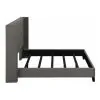 CoasterEssence 301405F Bancroft - Upholstered Full Wingback Bed - Gray