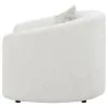 CoasterEssence 509173 Rainn - Boucle Upholstered Sloped Arm Accent Chair - Latte