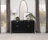Coaster Fine Furniture 108235 Brookmead - 4 Door Sideboard Buffet Storage Cabinet - Black