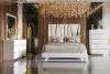 New Classic 00-1840-24C New Classic 00-1840-24C Europa - 6/0 Western King 4 Piece Bedroom Set (Bed & Dresser & Mirror & Chest) - White