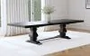 Coaster Fine Furniture 115531 Florence - Extension Dining Table - Distressed Black