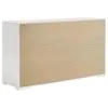 Coaster Fine Furniture 224943 Ives - 6-Drawer Dresser Cabinet - White High Gloss