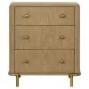 Coaster Fine Furniture 224301KWCRM-S5 Arini - 5 Piece California King Bedroom Set - Cream And Sand Wash