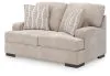 Benchcraft® 5990235 High Profile - Loveseat - Taupe
