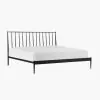Intercon MB-BR-TRNKNG-MTE-C Metal Beds - Transitional King Metal Bed - Matte Black