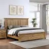 New Classic 00-B3907-100 Sunstone - 6/6 Eastern King Bed - Light Brown