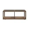 Liberty Furniture 525-OT1010 Bayhill Trellis - Cocktail Table - Honey / Black Metal Accents
