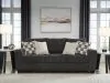 Benchcraft® 63101/38/35 Benchcraft® 63101/38/35 Loreo - 2 Pc. - Sofa, Loveseat - Ebony