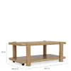 Riverside Furniture 11002 Taos - Cocktail Table - Toasted Hemlock