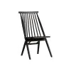 Intercon AC-CH-1189W-BLK-SU Arcadia - Rack Back Windsor Chair - Black