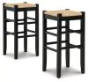 Ashley Furniture D508-130 Mirimyn - Tall Stool (Set of 2) - Black