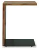 Ashley Furniture A4000618 Wimshaw - Accent Table - Brown / Black