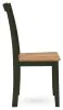 Ashley Furniture D401-01 Ashley Furniture D401-01 Gesthaven - Dining Room Side Chair (Set of 2) - Natural / Green