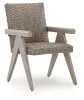 Ashley Furniture PCP690-601A Cliff Trails - Arm Chair (Set of 2) - Beige