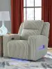 Ashley Furniture PC6420313 Ashley Furniture PC6420313 Forest Lake - Power Recliner With Adj Headrest - Alloy