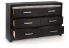 Ashley Furniture PCB2611-31 Brizmore - Six Drawer Dresser - Black
