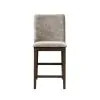 New Classic D3434-CS-CRM Kody - Upholstered Counter Chair (Set of 2) - Cream