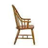 Liberty Furniture 17-C2051 Treasures - Bow Back Arm Chair - Rustic Oak
