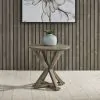 Liberty Furniture 172-OT1021 Parkland Falls - Round End Table - Weathered Taupe