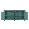 Liberty Furniture 2011-AC7236 Liberty Furniture 2011-AC7236 Kensington - 4 Door Accent Cabinet - Turquoise / Worn Wood Tone