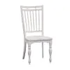 Liberty Furniture 244-CD-O5LTS Liberty Furniture 244-CD-O5LTS Magnolia Manor - 5 Piece Leg Table Set (Spindle Back Chairs) - Antique White