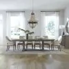 Liberty Furniture 944-CD-7TRS Liberty Furniture 944-CD-7TRS Westfield - 7 Piece Trestle Table Set (2 Upholstered Arm Chairs 4 Upholstered Side Chairs) - Havana Brown