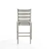 New Classic D1652-22 Pascal - Ladderback Counter Chair (Set of 2) - Driftwood