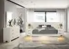 CoasterEssence 202990Q-S5P Jessica - 5 Piece Queen LED Bedroom Set - Cream White