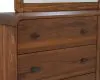 CoasterEssence 205131KW-S5 Robyn - 5 Piece California King Bedroom Set - Dark Walnut