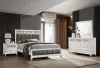 CoasterEveryday 205891Q-S4 Barzini - Queen 4 Piece Bedroom Set - White